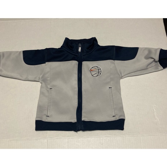 Nike Boys Basketball Jacket Size 18M Gray - Picture 1 of 5